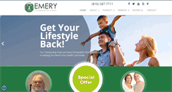 Desktop Screenshot of emeryclinic.com